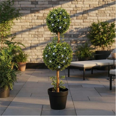 Streetwize - Solar Double Bay Ball in Pot