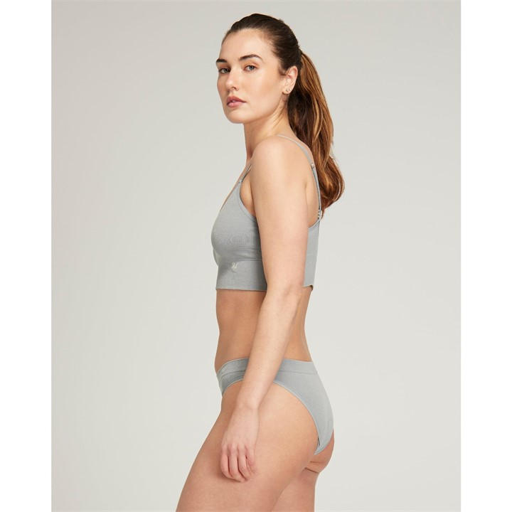 Nudea The Seamless Bralette In Grey