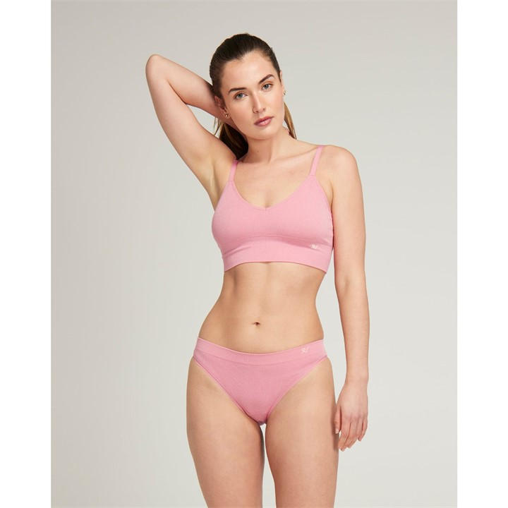 Nudea The Seamless Bralette In Pink