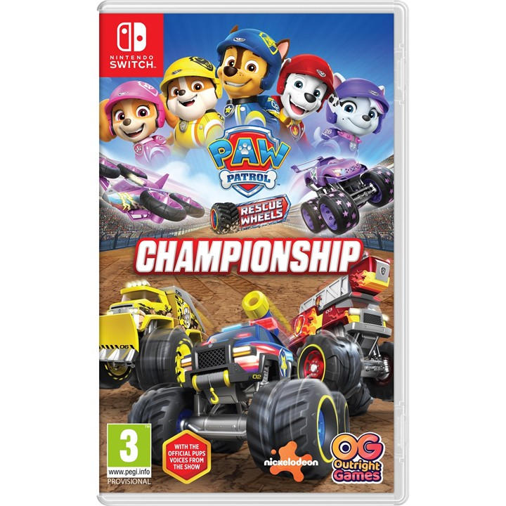 Bandai Namco Entertainment Unisex None Paw Patrol™ Rescue Wheels™: Championship