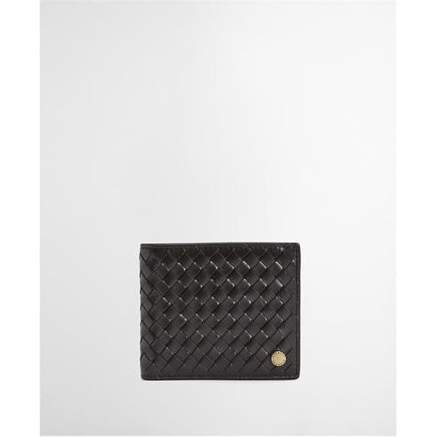 Barbour - Farne Woven Leather Wallet