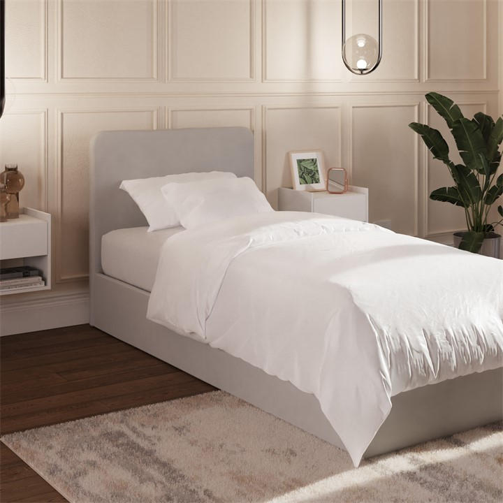 Gfw Unisex Grey Chiswick Ottoman & Pocket Sprung Mattress Single