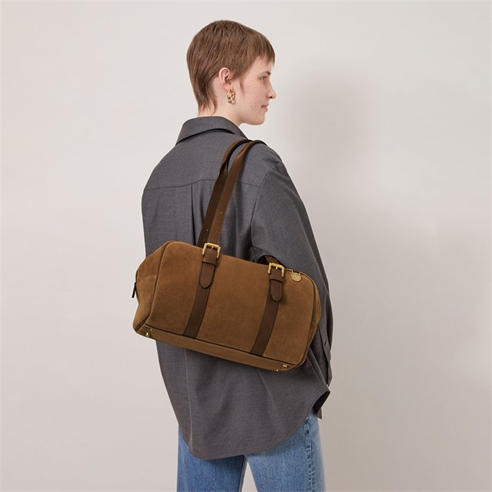 MULBERRY - Boston Vintage Oak Suede