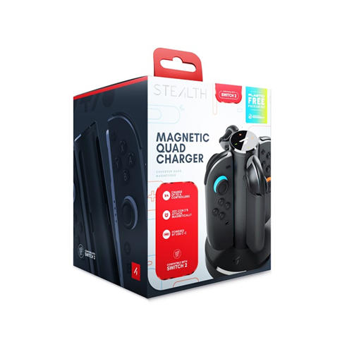Stealth - Nintendo Switch 2 Joy Con Magnetic Quad Charging Dock