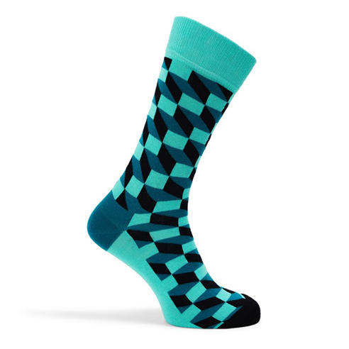 Happy Socks - Filled Optic Pattern Pop