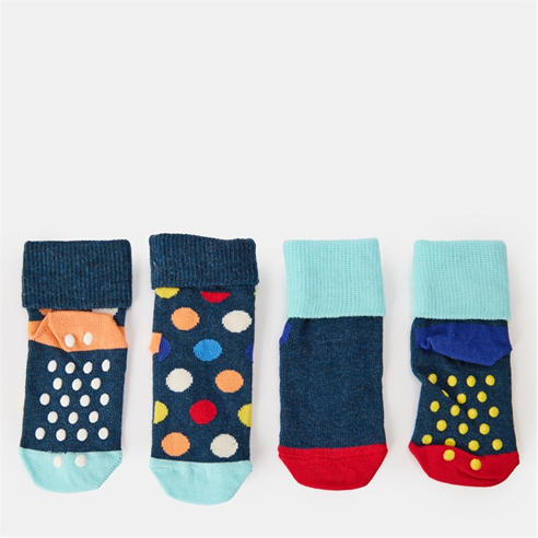 Happy Socks - 2Pk Dot Grp Sk In99