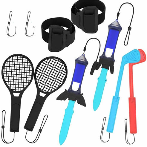 Numskull - Switch 2 Mega Sports Pack – 10-in-1 Accessories Bundle