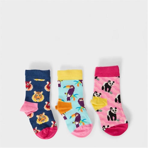 Happy Socks - Tiger 3Pk Gift Bb99