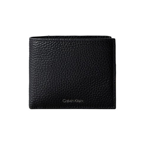 Calvin Klein - Foil Embossed Logo Leather Wallet with Coin Pouch