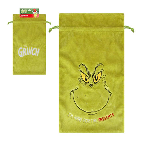 Grinch - Kids Santa Sack Gift Bags