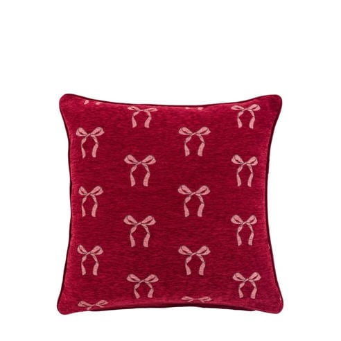 Gallery - Bow Chenille Cushion 450x450mm