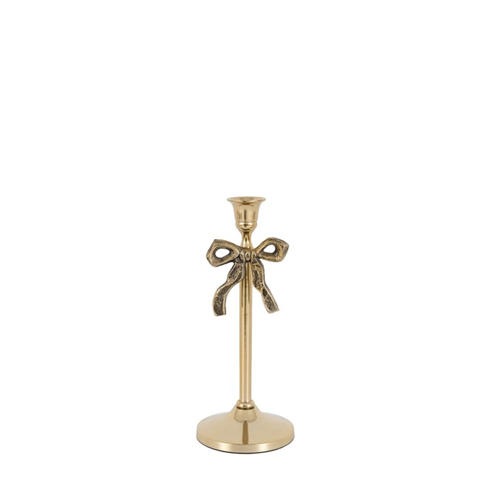 Gallery - Dinner Candle Holder Gold 100x100x245mm