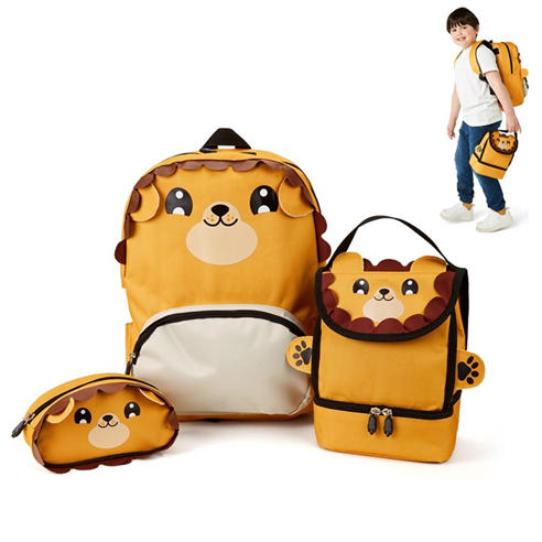 Zappi Co - Baby Animal Lion Backpack