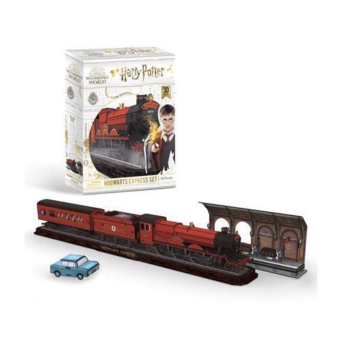 University Games - Harry Potter- Hogwarts Express- 3d Puzzle