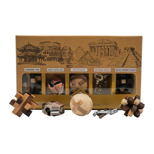 University Games - Project Genius- Brainteaser Puzzle- Curated Collection