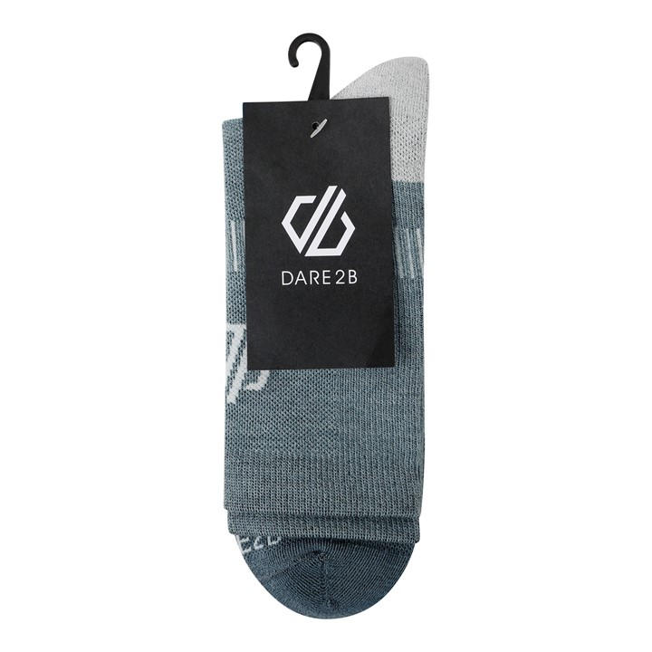 Dare 2B Unisex Grey Merino Walking Sock Size 4