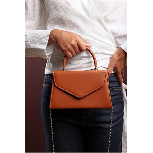 Wheres That From - Structured Top Handle Shoulder Bag