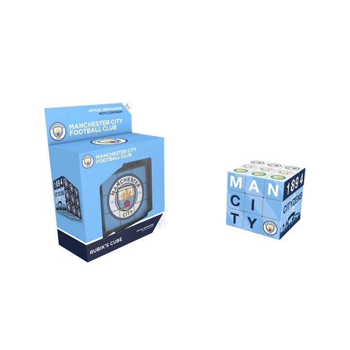 Team Unisex Kids Blue Football Rubiks Cube