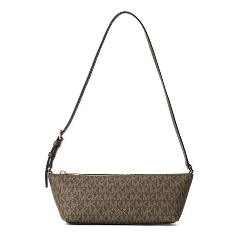 MICHAEL Michael Kors - Women's Laila Small East-West Coated Canvas Shoulder Bag