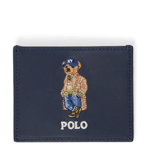 Polo Ralph Lauren - Polo Bear Leather Medium Credit Card Holder