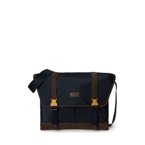 Polo Ralph Lauren - Medium Suede Trim Messenger Bag