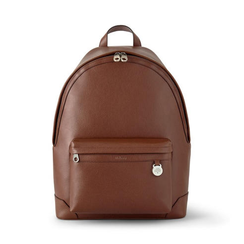 MULBERRY - Heritage Leather Zipped Backpack