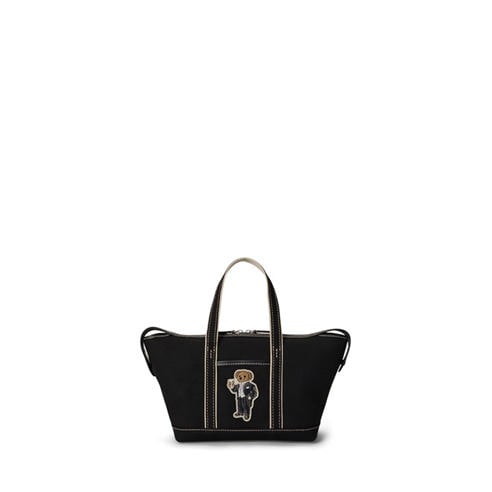 POLO RALPH LAUREN - Women's Bear Cotton Tote Bag