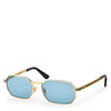 Gold/Light Blue