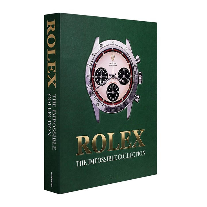 Assouline Unisex Green Rolex: The Impossible Collection Book