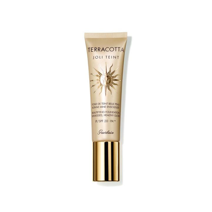 GUERLAIN TERRACOTTA JOLI TEINT BEAUTIFYING FOUNDATION SUN-KISSED, HEALTHY GLOW
