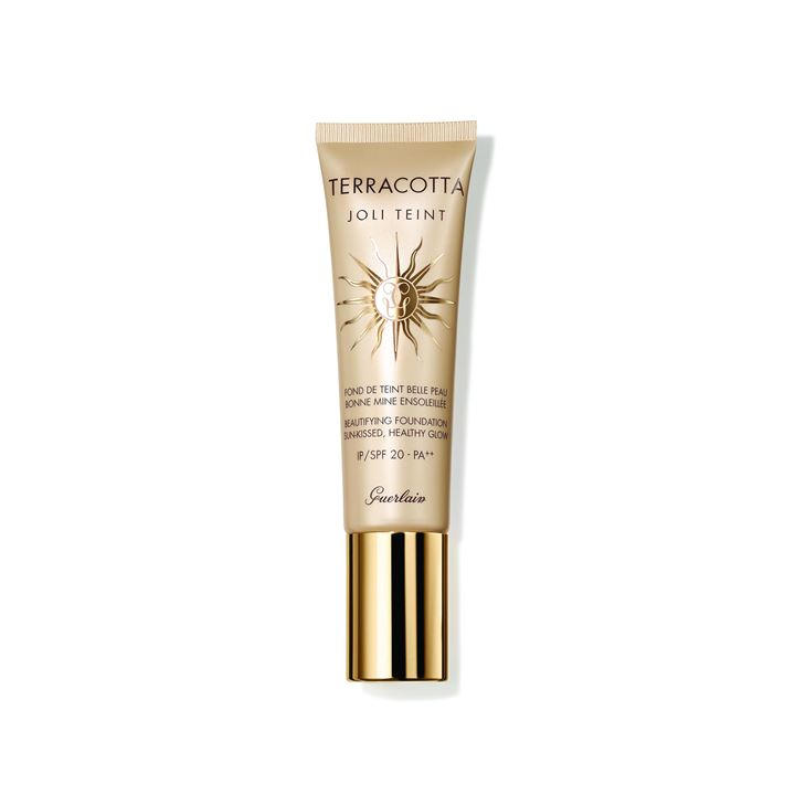 GUERLAIN TERRACOTTA JOLI TEINT BEAUTIFYING FOUNDATION SUN-KISSED, HEALTHY GLOW