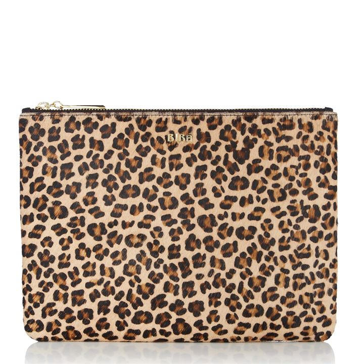 BIBA BIBA LARGE LEATHER POUCH BAG