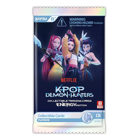 K Pop Demon Hunters - KPop Demon Hunters-Collectible Trading Cards-Energy Edition Foil-001-EMEA-Series 1-B