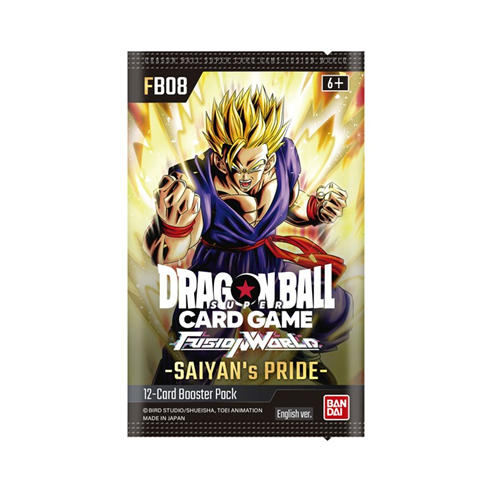 Dragon Ball - Ball Super CG: Booster Pack - Saiyans Pride - Fusion World 08 (FB08)