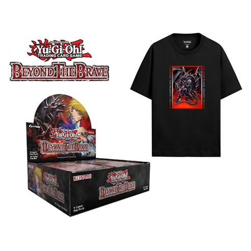 Yu-Gi-Oh - Beyond the Brave Display + Tee