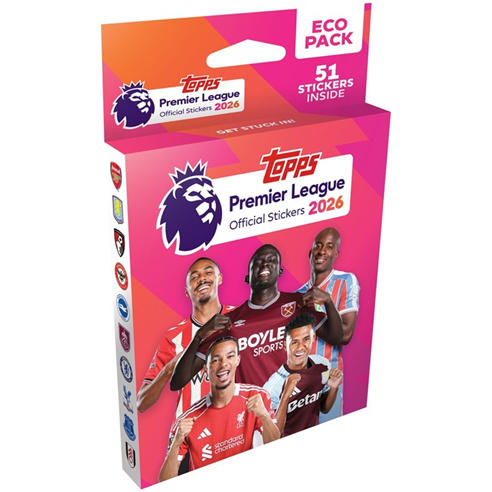 Topps - Premier League Stickers 2026 Eco Pack