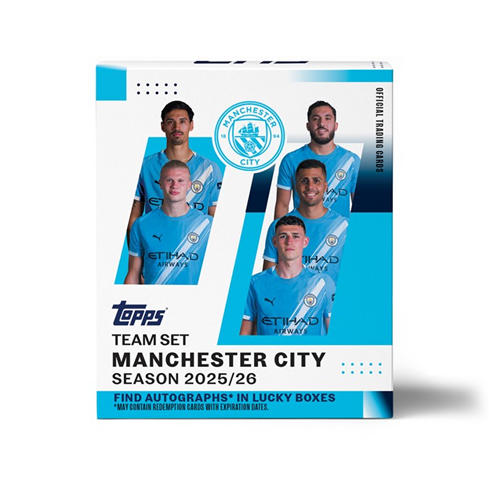 Topps - Man City Team Set 24/25 season