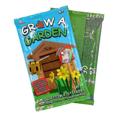 Grow a Garden - Sticker Card Pack Trading Games