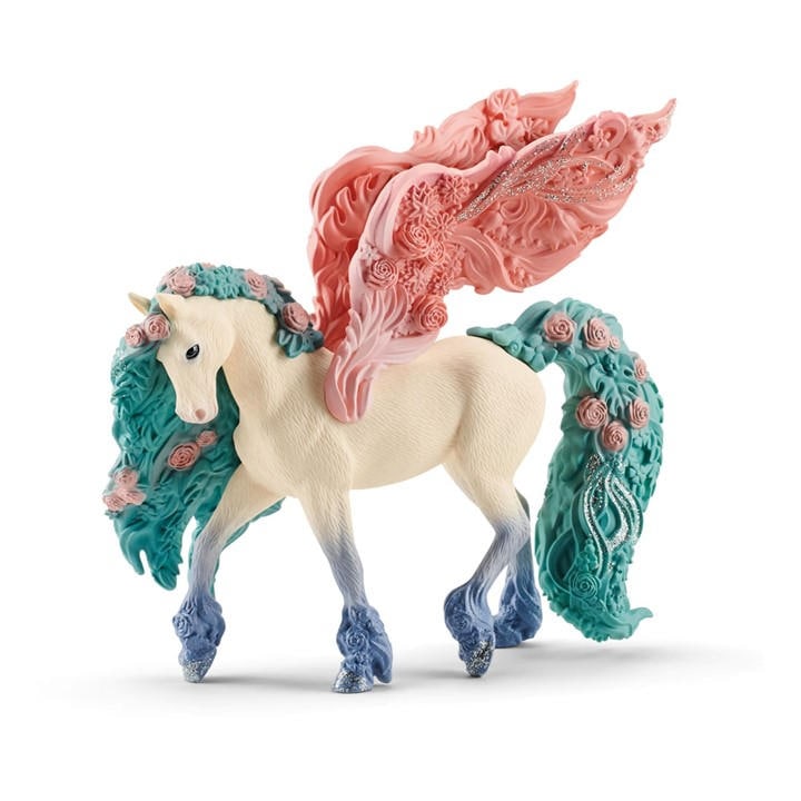 Schleich Unisex Kids Multi Bayala Blossom Pegasus To