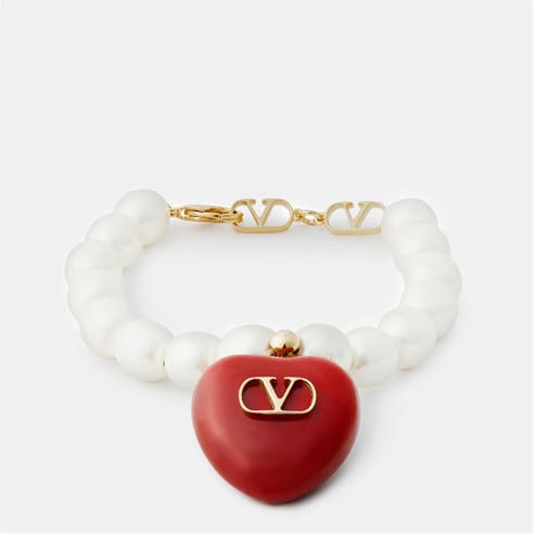 VALENTINO GARAVANI - Women's Heart Charm Bracelet