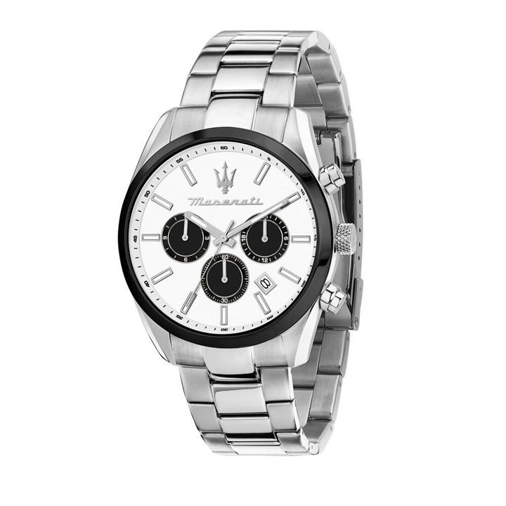 Maserati Men's Silver Attrazione Watch