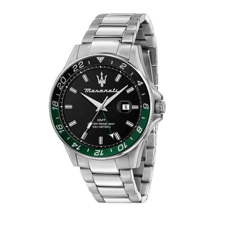 Maserati Men's Silver Sfida Watch