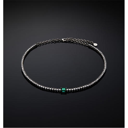 Chiara Ferragni - Emerald Pendant Necklaces