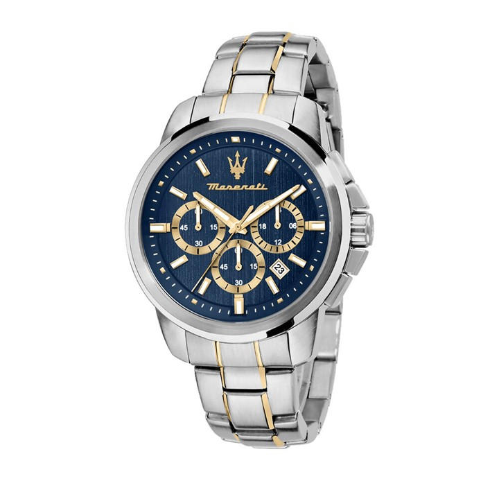 Maserati Men's Silver Successo Watch