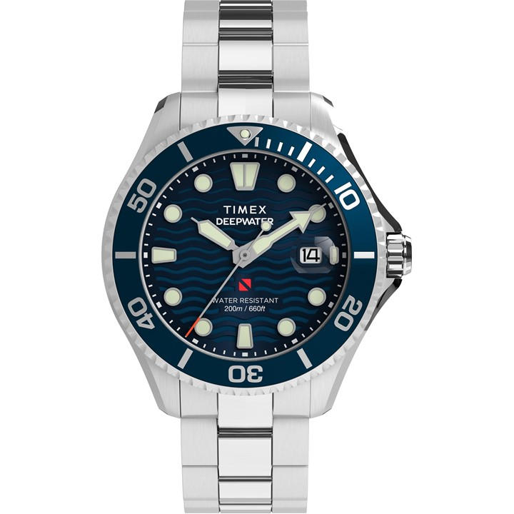 Timex Deepwater Sn62 In Blue