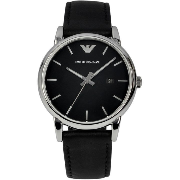 Emporio Armani Men's Silver Armani Classic Watch