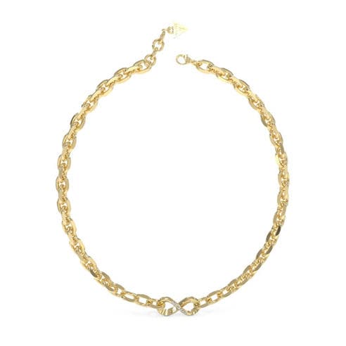 Guess - Women's Endless Dream Stainless Steel Chain Necklace