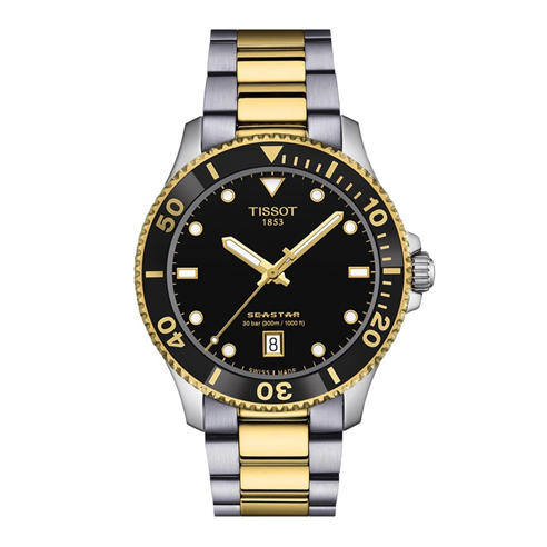 Tissot - Men's Seastar Quartz Analogue Watch