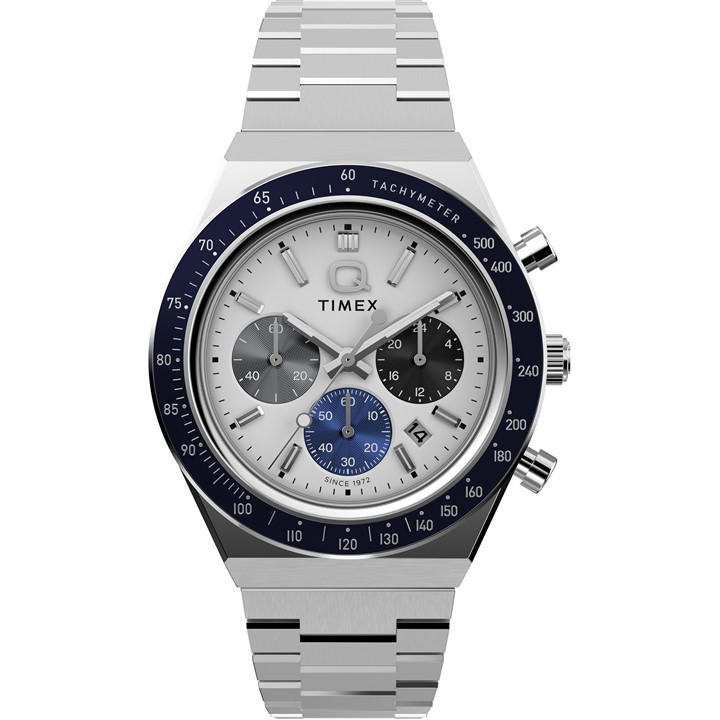Timex Q Chrono Sn62 In White