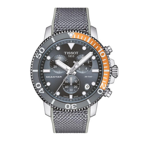 Tissot - Men's Seastar Chrono Quartz Analogue Watch
